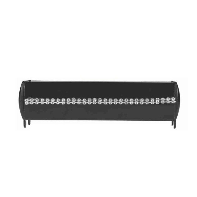 SIDIRODROMOI_DIPLOI_OVAL_STRAS_2_SEIRES_BLACK
