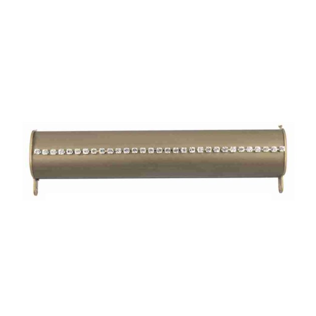 SIDIRODROMOI_MONOI_OVAL_STRAS_BRONZE